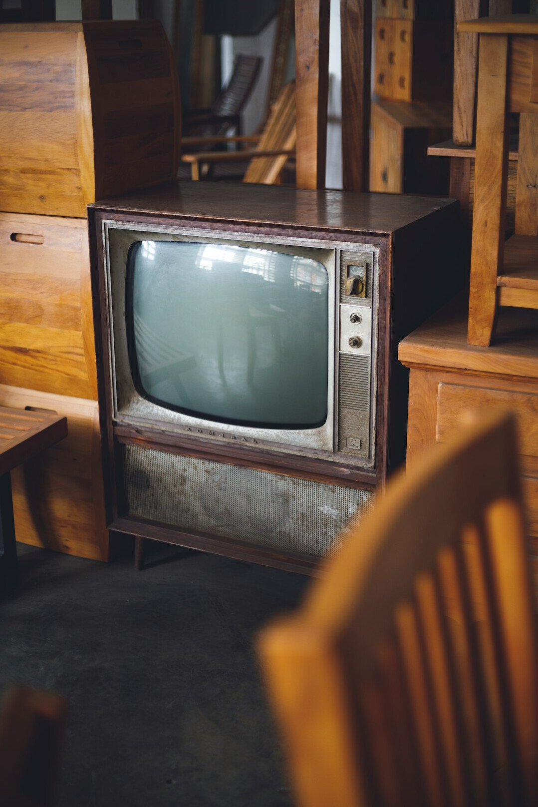 vintage television broadcast