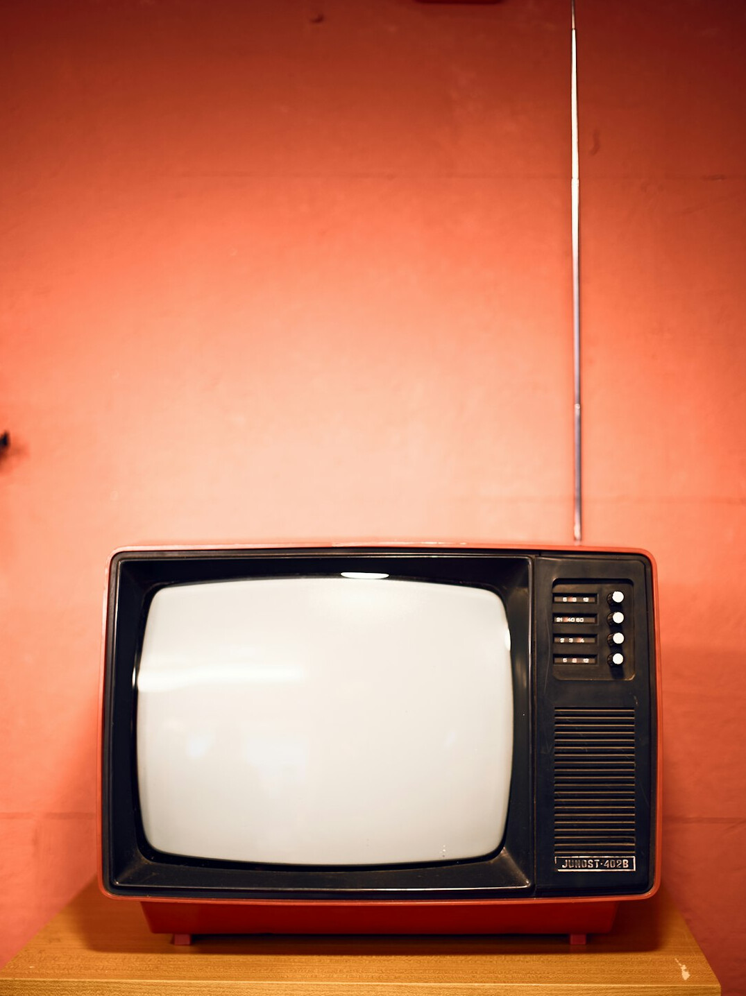 old television set