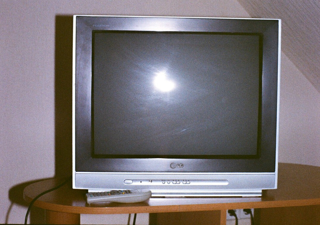 vintage television broadcast